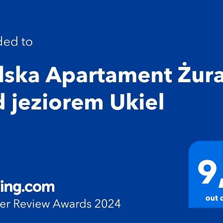 شقة Sielska Apartament Zurawi Nad Jeziorem Ukiel أولشتين المظهر الخارجي الصورة